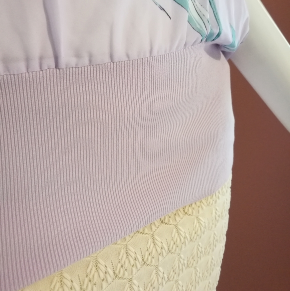 2X LE CHATEAU Floral Dolman Blouse - Picture 5 of 8